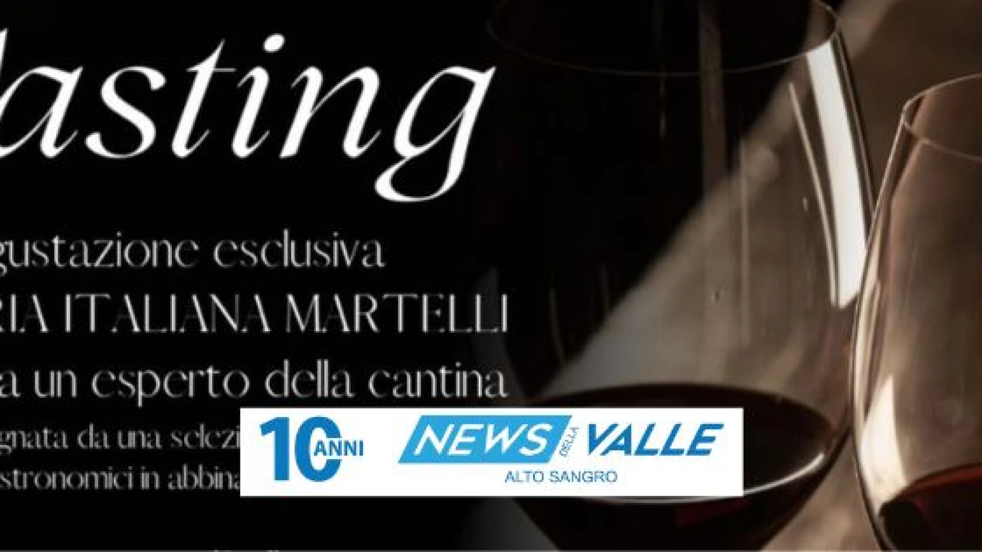 Wine Tasting, da Eccellenze enoteca e degustazione venerdì 20 febbraio serata da non perdere con la Fattoria Italiana Martelli. (FOTO).